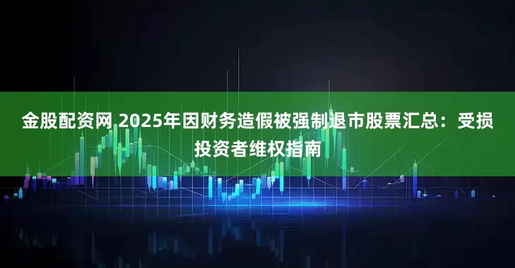 金股配资网 2025年因财务造假被强制退市股票汇总：受损投资者维权指南