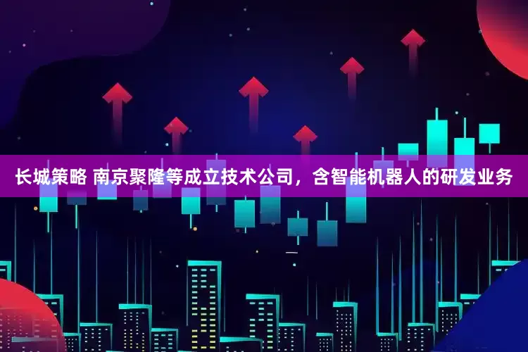 长城策略 南京聚隆等成立技术公司，含智能机器人的研发业务